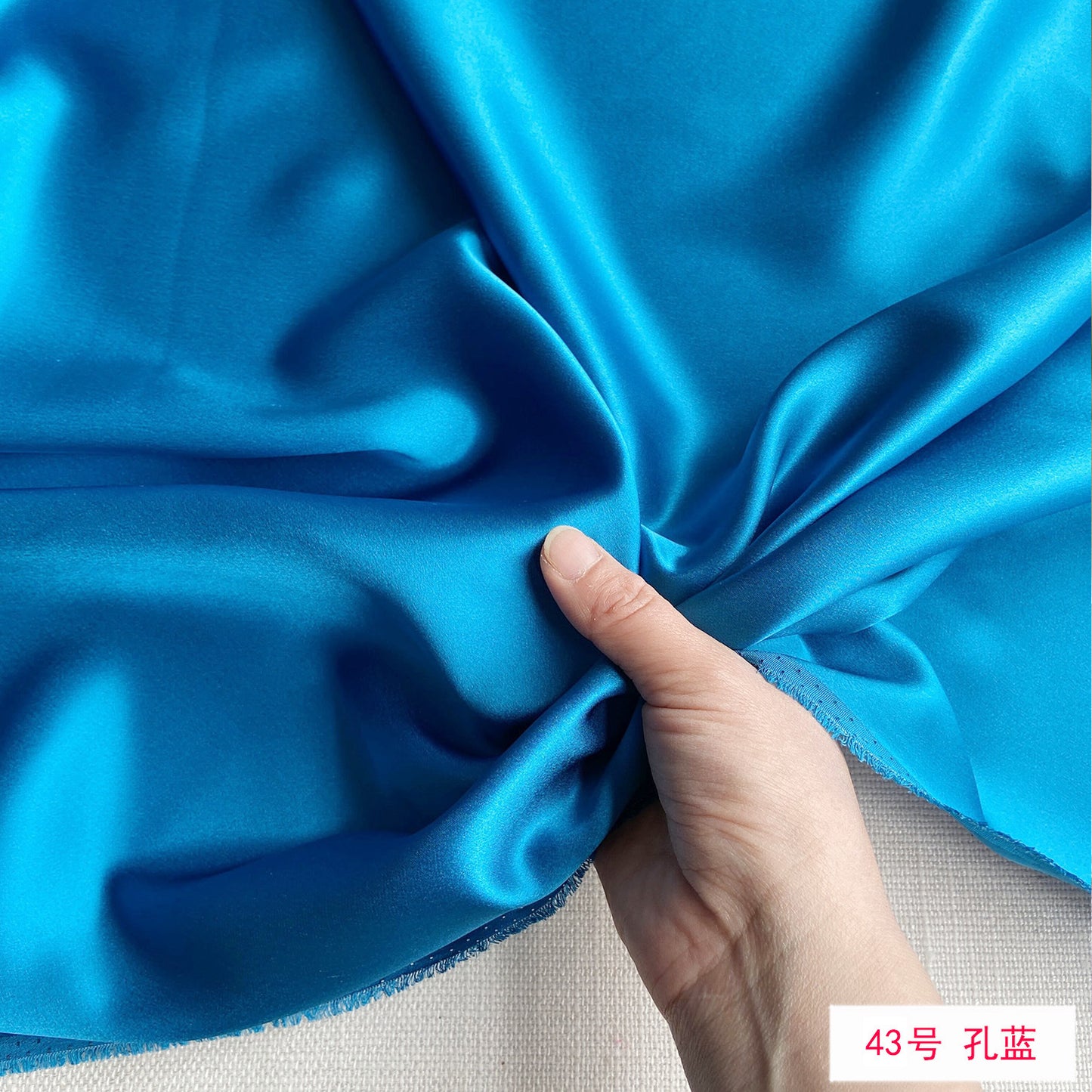FREEDOMBEAUTY | 140 wide 22 mmi silk plain crepe satin fabric 100 mulberry silk loungewear shirt silk fabric