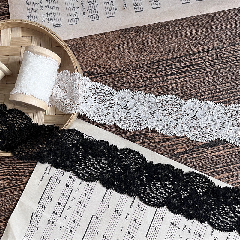 FREEDOMBEAUTY | Factory direct sales, spot fast hair French elegant hollow various lace fabric accessories DIY jewelry jewelry