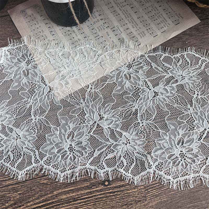 FREEDOMBEAUTY | Factory direct sales, spot quick hair 23CM elegant eyelash lace accessories DIY handmade