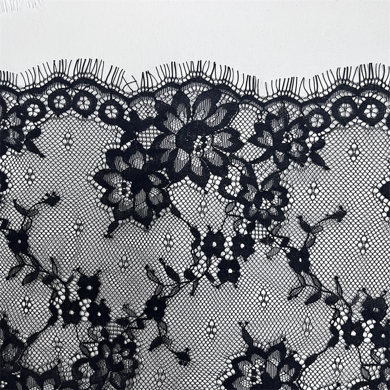 FREEDOMBEAUTY | Factory direct sales, spot French retro 24CM eyelash lace accessories background cloth retro decoration DIY handmade