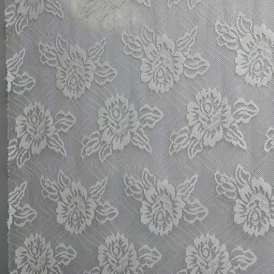 freedombeauty|Nylon Lace Fabric Trim Base Wedding Dress Underwear Headwear Lace Trim Home Decor Accessories Clothing Pockets Sleeves