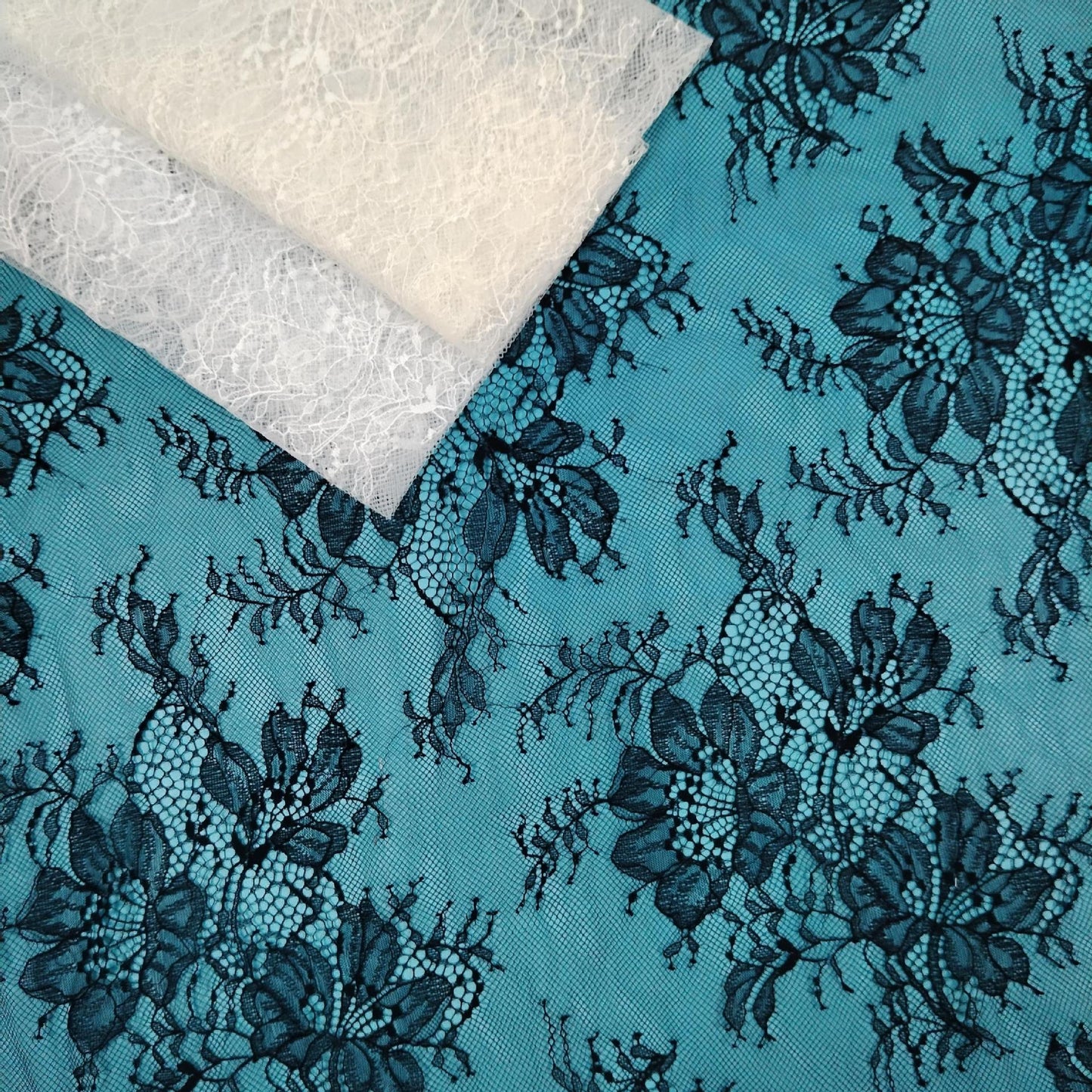 freedombeauty|Hot-Selling Nylon Thread-Cut Lace Fabric Soft and Comfortable Clothing Wedding Dress Fashion Women's Lightweight Lace Fabric In Stock