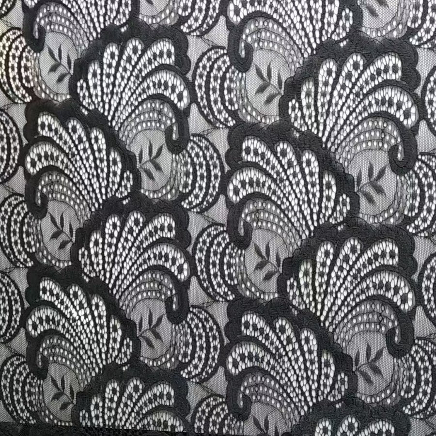 freedombeauty|Nylon Lace Fabric Dot Hollow Mesh Elastic Full Wedding Dress Base Children's Dress Decoration Pocket T