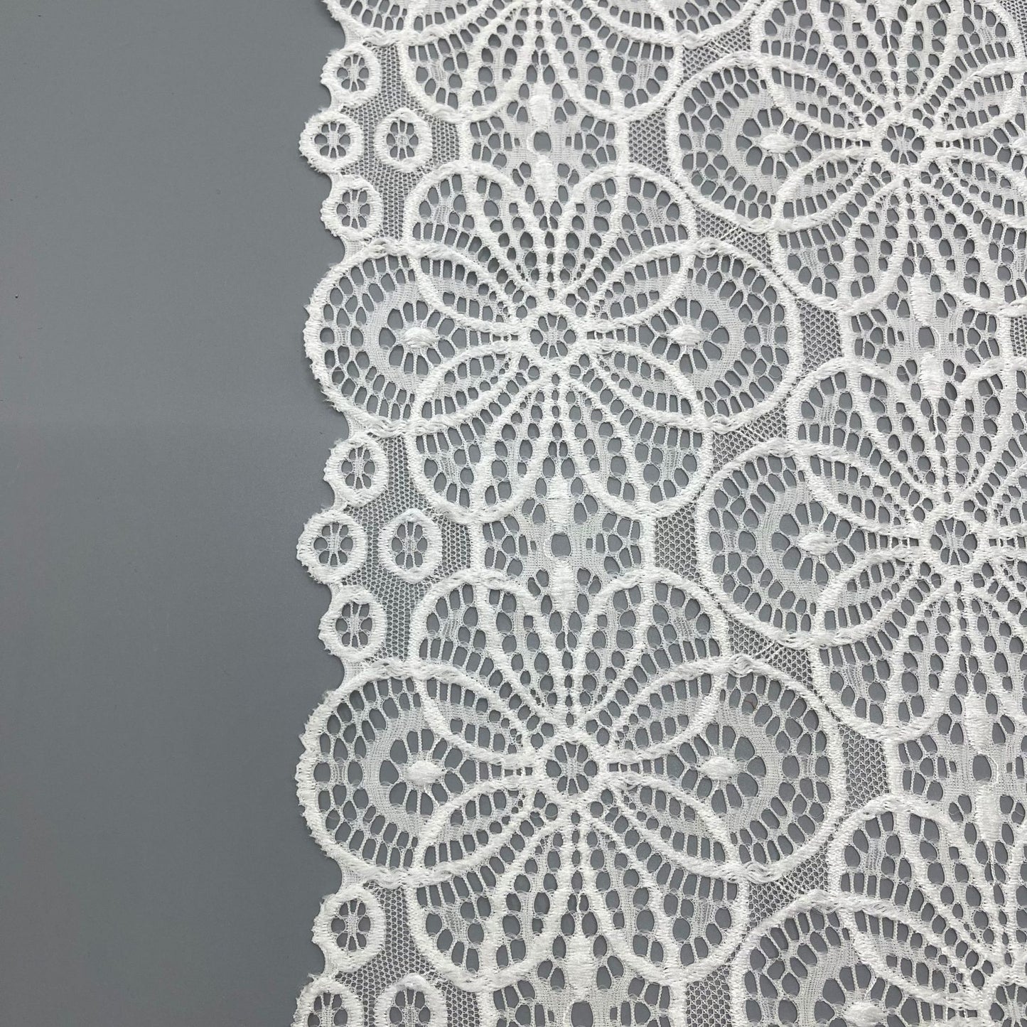 freedombeauty|21cm Lace Wedding Dress Accessories Nylon Lace Trim Hollow Handmade Materials DIY Custom Lace