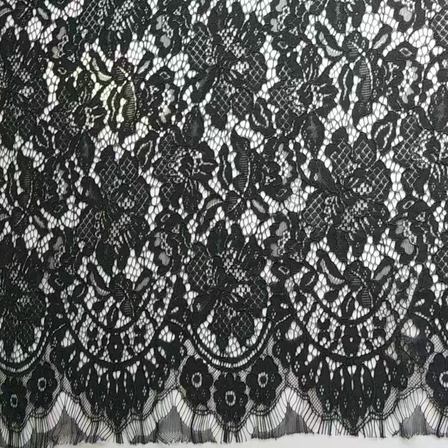 freedombeauty|155CM Long Strand Cotton Fabric Eyelash for Wedding Dress Skirt Top Children's Clothing Decoration Accessories Set