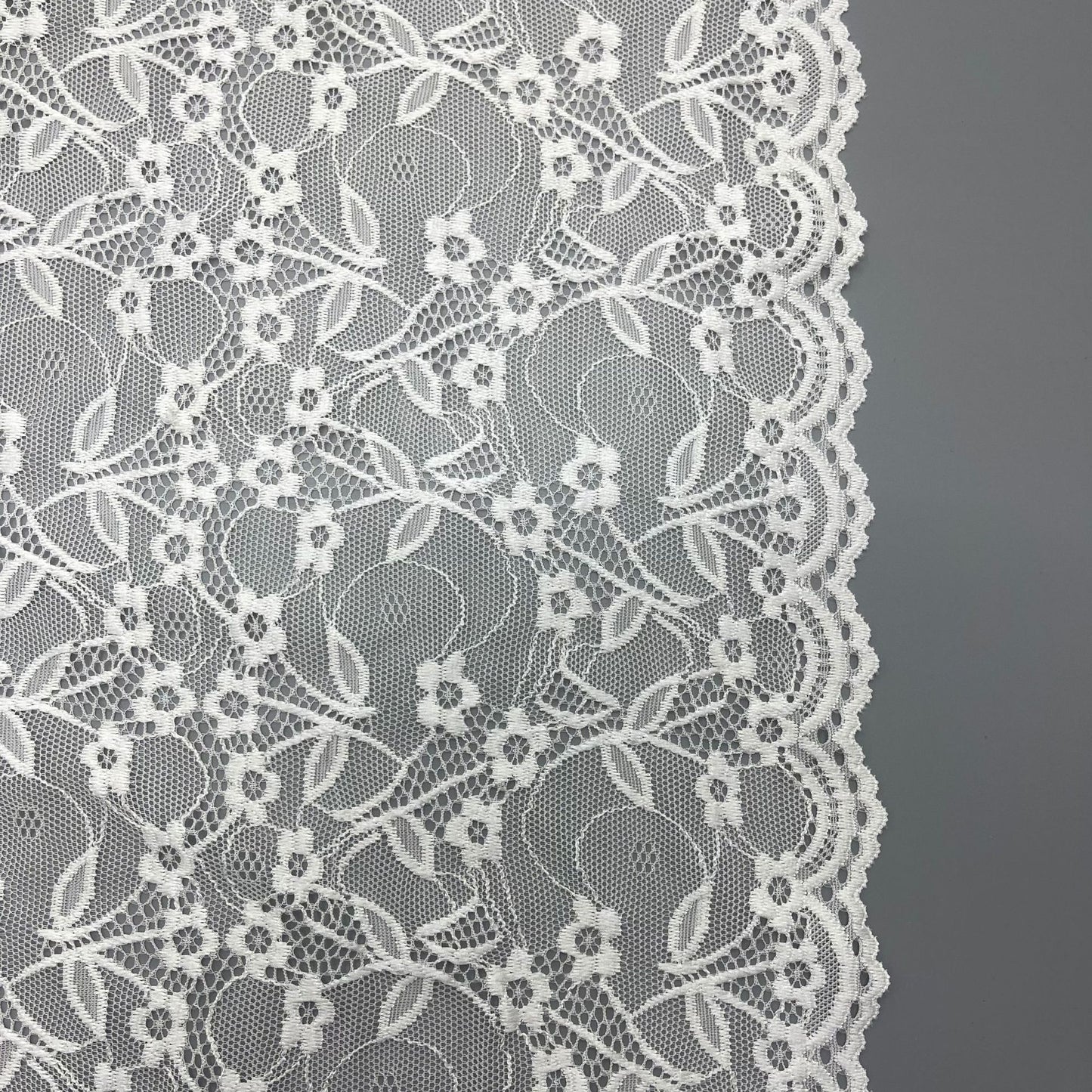 freedombeauty|30CM Double-Sided Lace Trim Nylon Lace Trim Stretch Small Lace Trim Fashion Lingerie Lace Trim