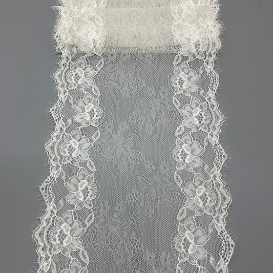 freedombeauty | 18cm French Elastic Eyelash Direct Supply High-Quality Lace Trim Accessories Suitable for Home Decorations