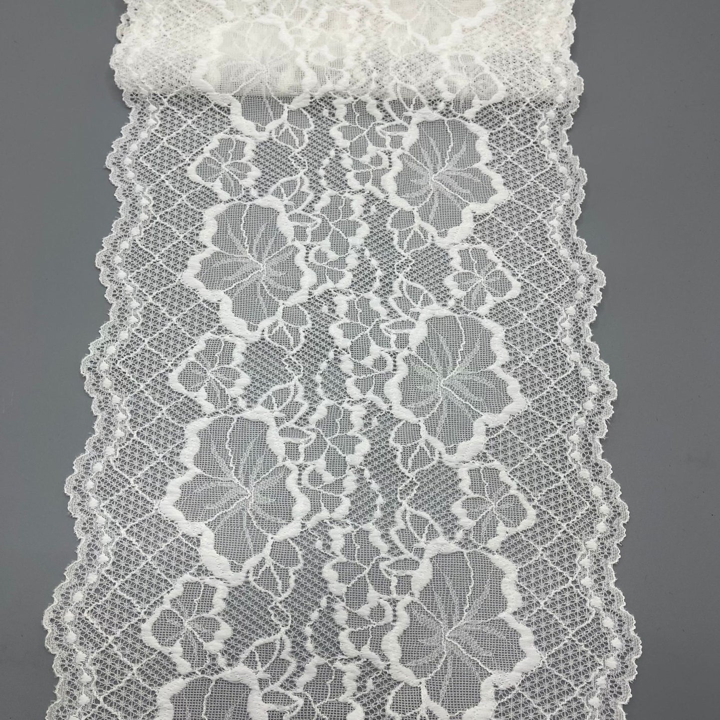 freedombeauty|21cm Wedding Dress Accessories White Hollow Lace Nylon Lace Trim Decoration Lace Accessories Edging