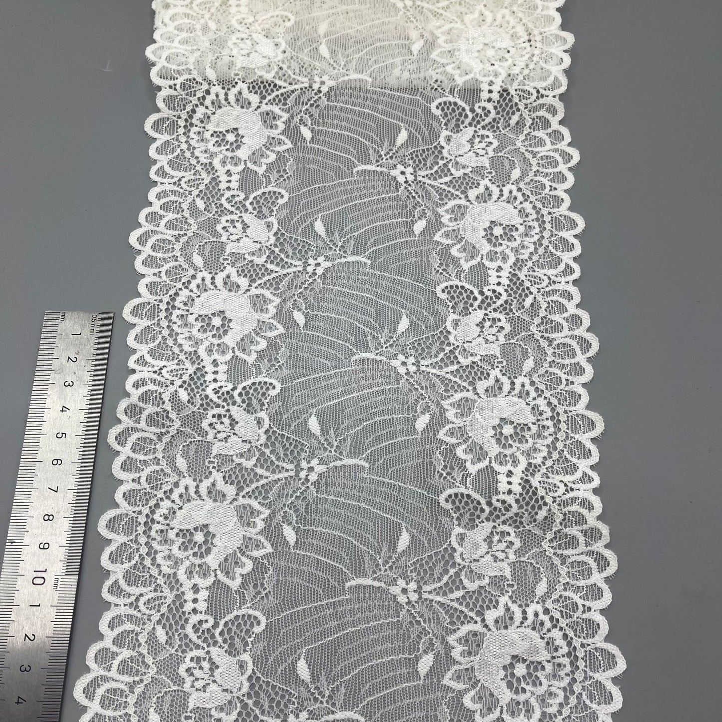 freedombeauty|18cm Underwear Handmade Wedding Dress Accessories Pure White Hollow Lace Nylon Lace Trim Accessories Lace