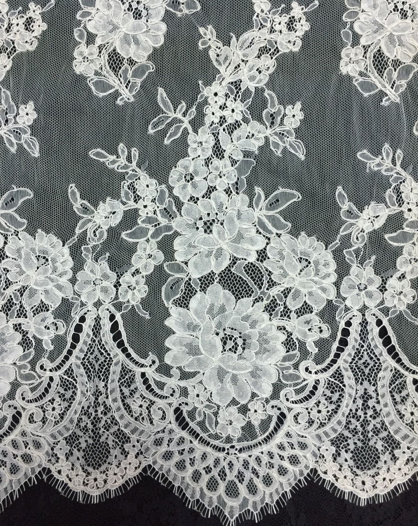 Freedombeauty | Supply in Stock Strands Lace Shell Fabric Wedding Dress Accessories White 3 M