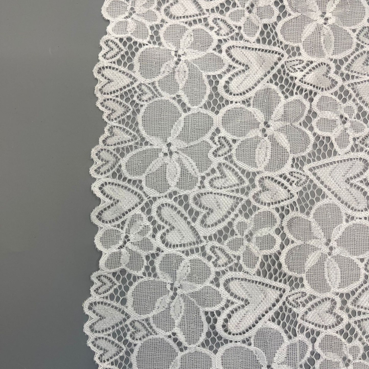 freedombeauty|24CM New High Elastic Lace Trim Clothing Accessories DIY Wedding Dress Strapless, Skirt Hem, Decoration