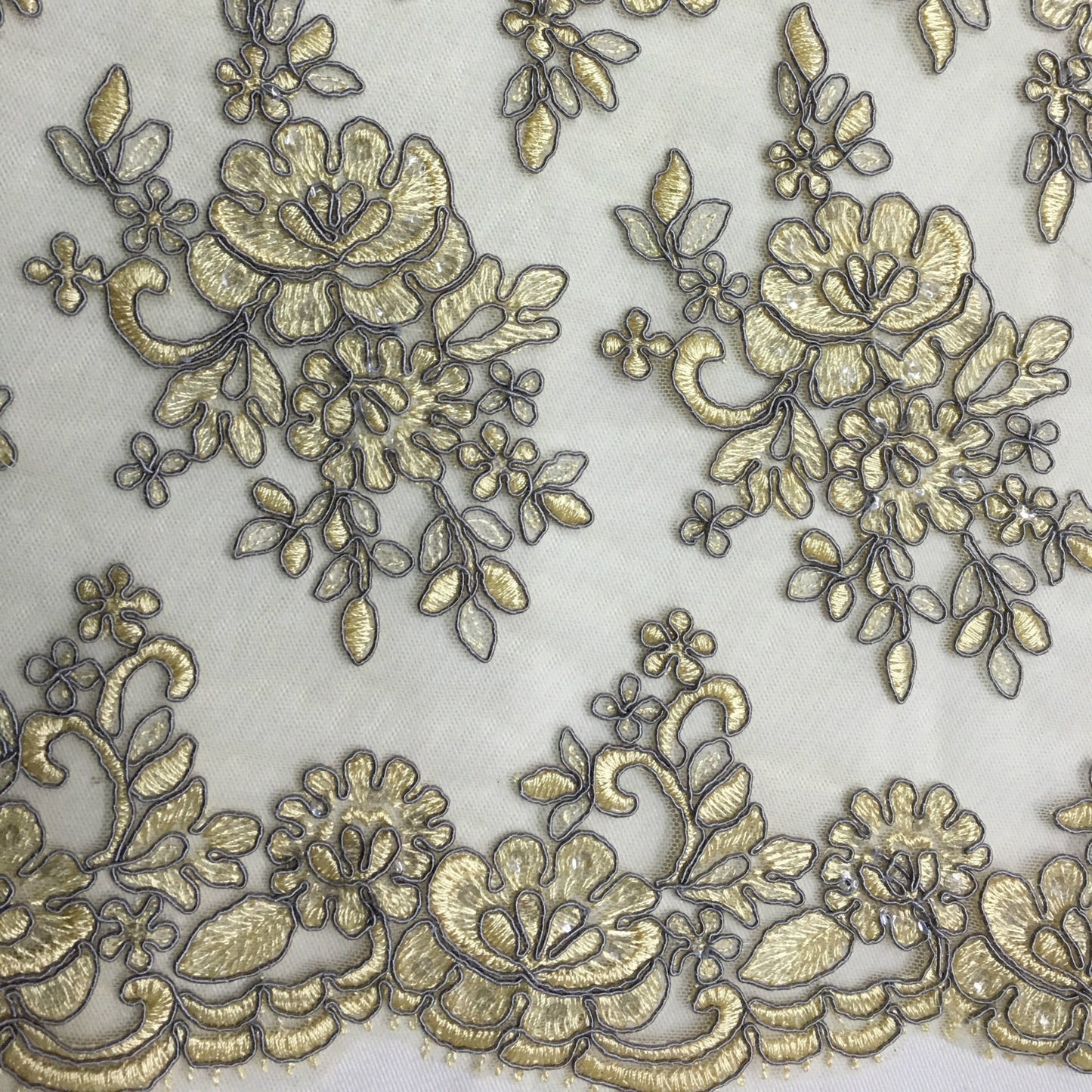 Freedombeauty | Supply Car Bone Lace Veil Skirt Lace Accessories Three-Dimensional Bone Lace Fabric Wedding Dress Accessories