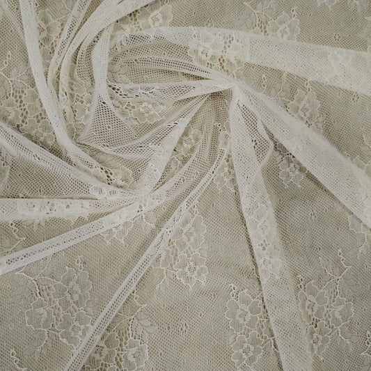 freedombeauty|Nylon Lace Fabric Full Pattern Lace Fabric Fashion Dress Pajama Lace Fabric In Stock