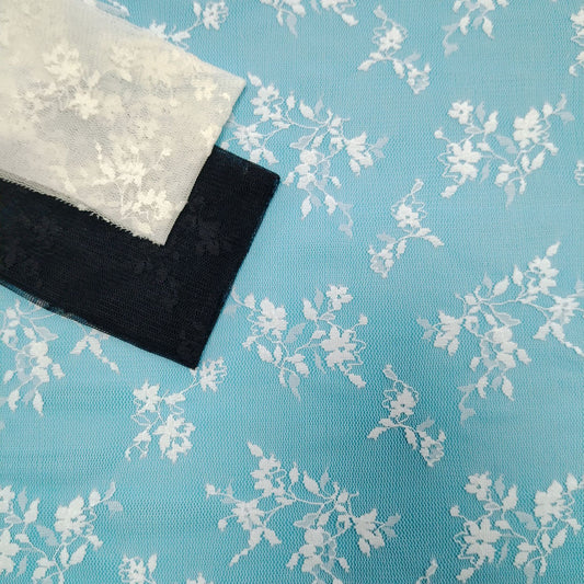 freedombeauty|Guangzhou Direct Supply In-Stock Hot-Selling Small Flower Colorful Lace Fabric for Children's Dance Dresses and Hollow-Out Prints