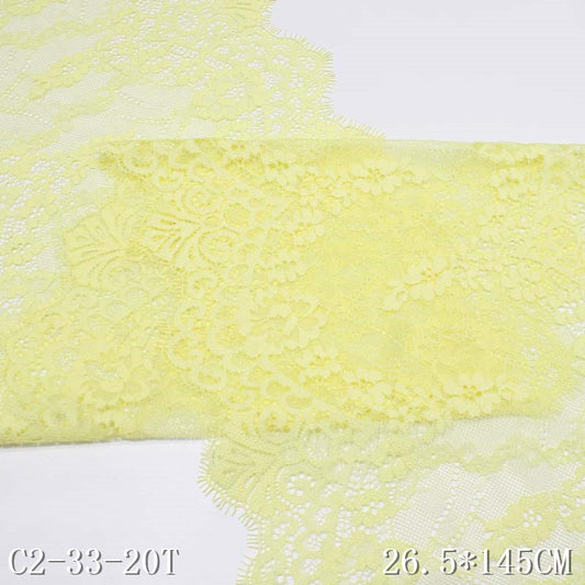 freedombeauty|Non-Elastic Eyelash Lace Double-Sided Small Wave Thread Lace Tablecloth Sofa Cushion Clothing Accessories Lace Trim