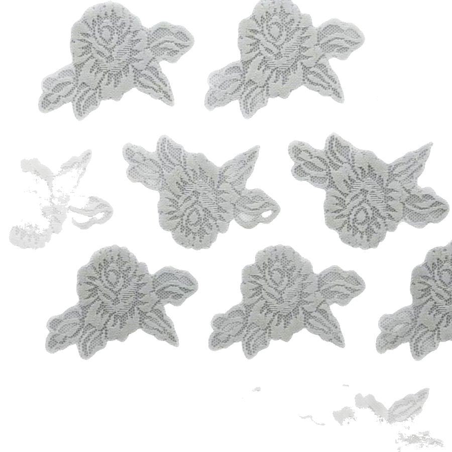 freedombeauty|Nylon Lace Fabric Trim Base Wedding Dress Underwear Headwear Lace Trim Home Decor Accessories Clothing Pockets Sleeves