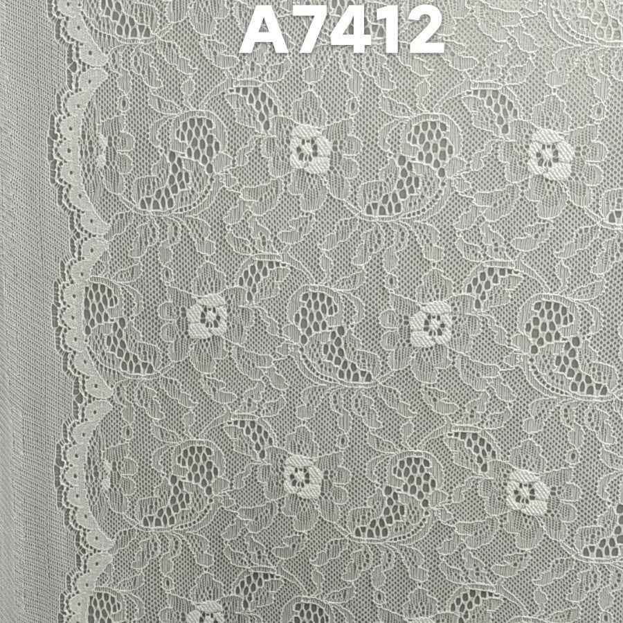 freedombeauty|Stretch Lace Fabric Paisley Small Flower Dress Clothing Fabric Mesh Lace Trim Hollow Mesh Sexy