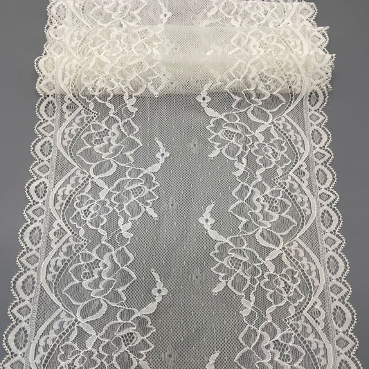 freedombeauty|22CM Direct Sale Clothing Accessories High Elasticity Lace Trim Suitable for Handmade Making