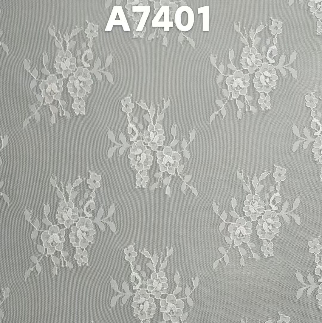 freedombeauty|In Stock 2024 Spring Summer New Nylon Hollow Lace Fabric Fashion Base Women's Clothing Fabric Lace