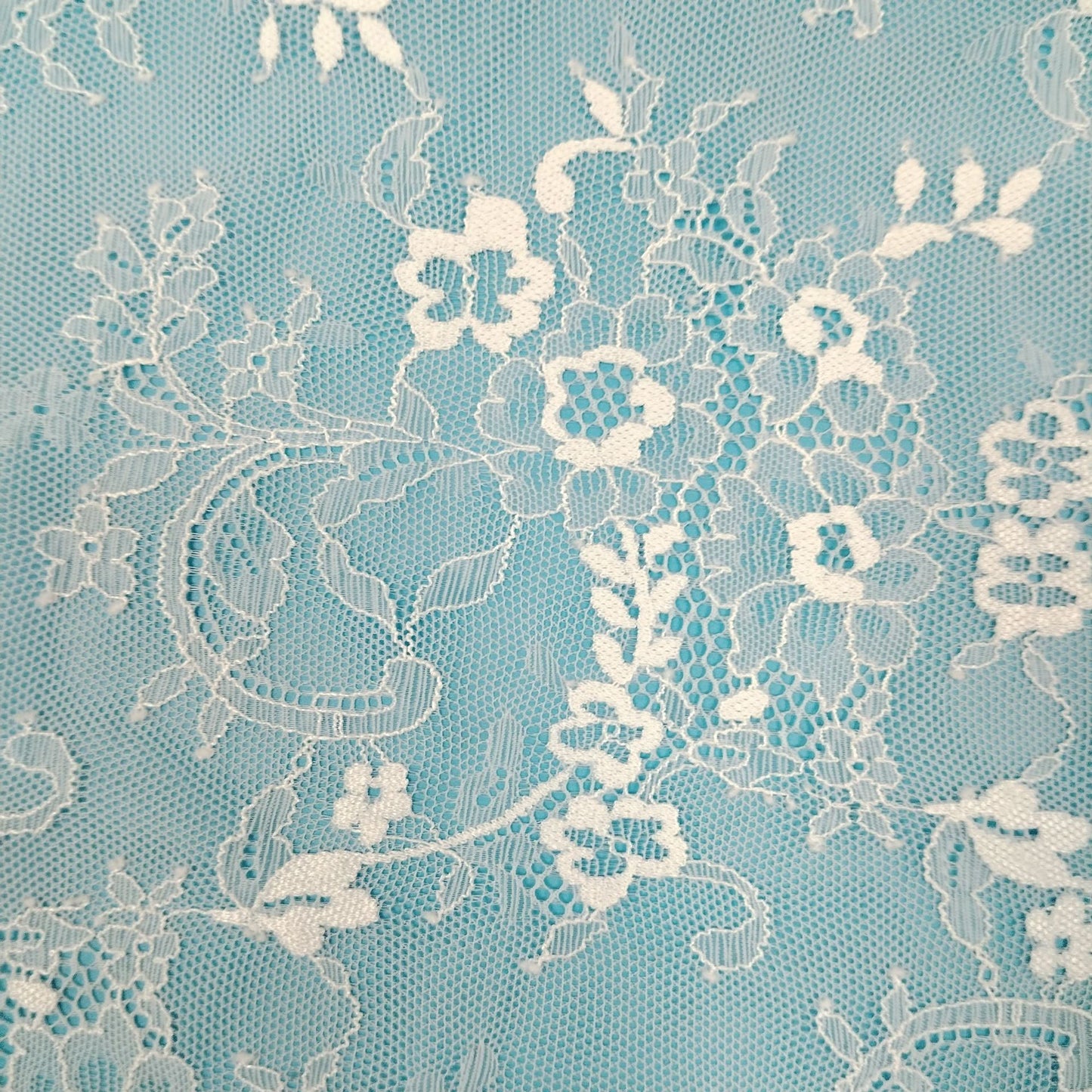 freedombeauty|New Nylon Lace Fabric Lightweight Soft Skin-friendly Double-sided Stretch Trim Rose Flower Women's Base Layer Underwear Fabric