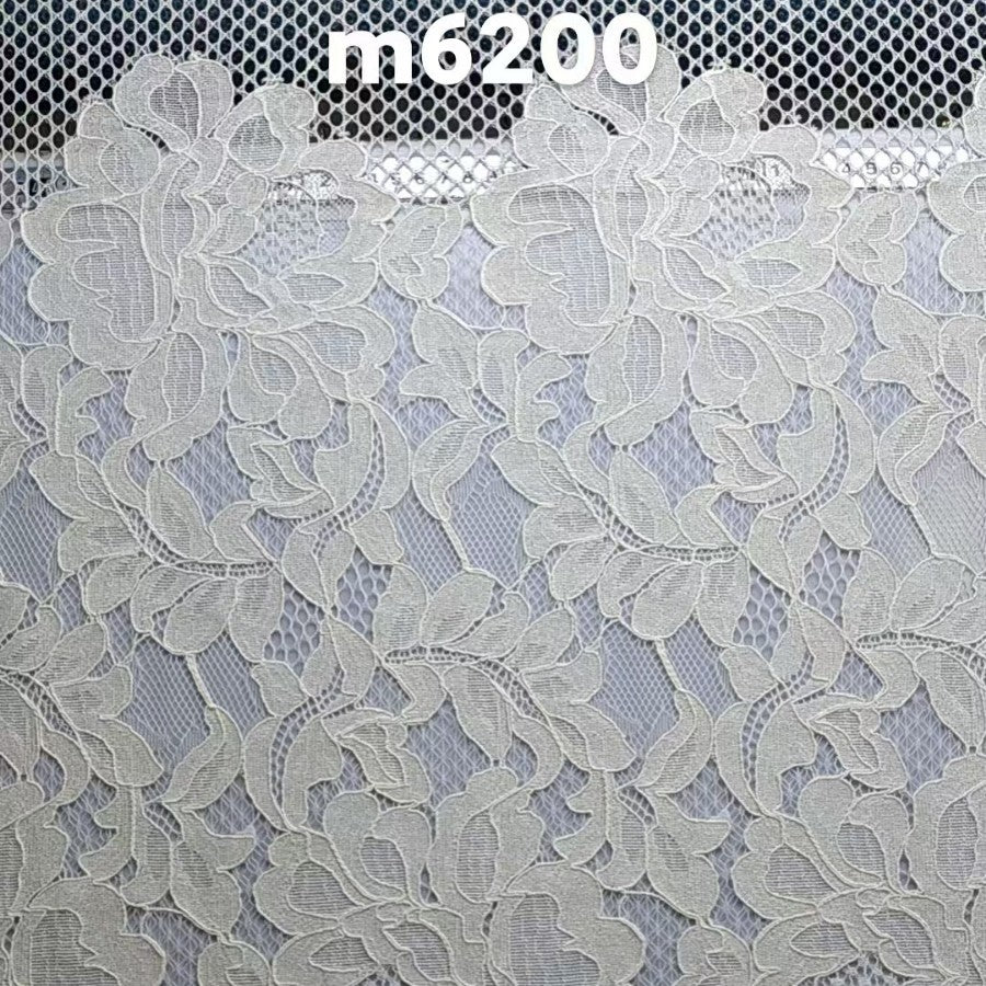 freedombeauty|Hot-Selling Medium-Thin Transparent Lightweight Non-Stretch Cotton Lace Mesh Fabric with Soft Touch and Good Texture for Children's Clothing Base Skirt Fabric