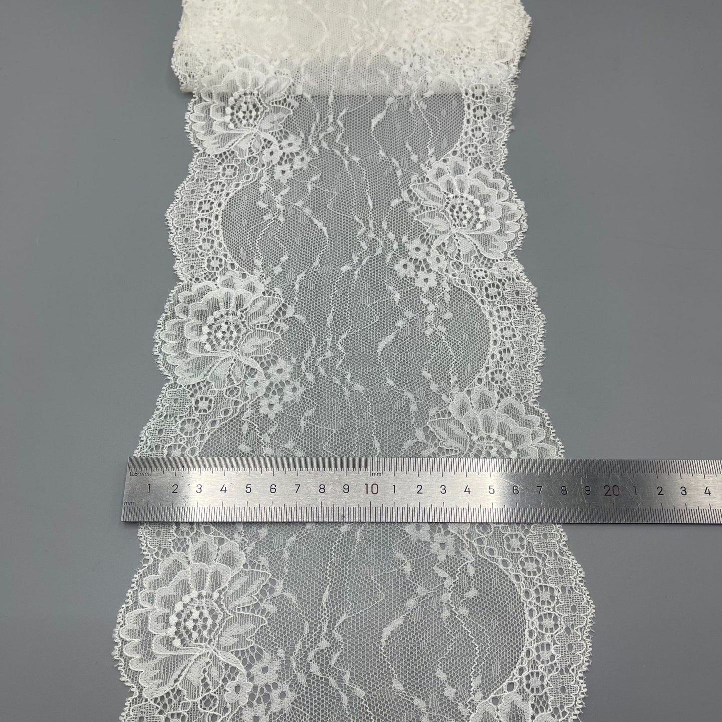 freedombeauty|17cm High-end French Lace Trim Clothing Lingerie Wedding Dress Accessories DIY Supply