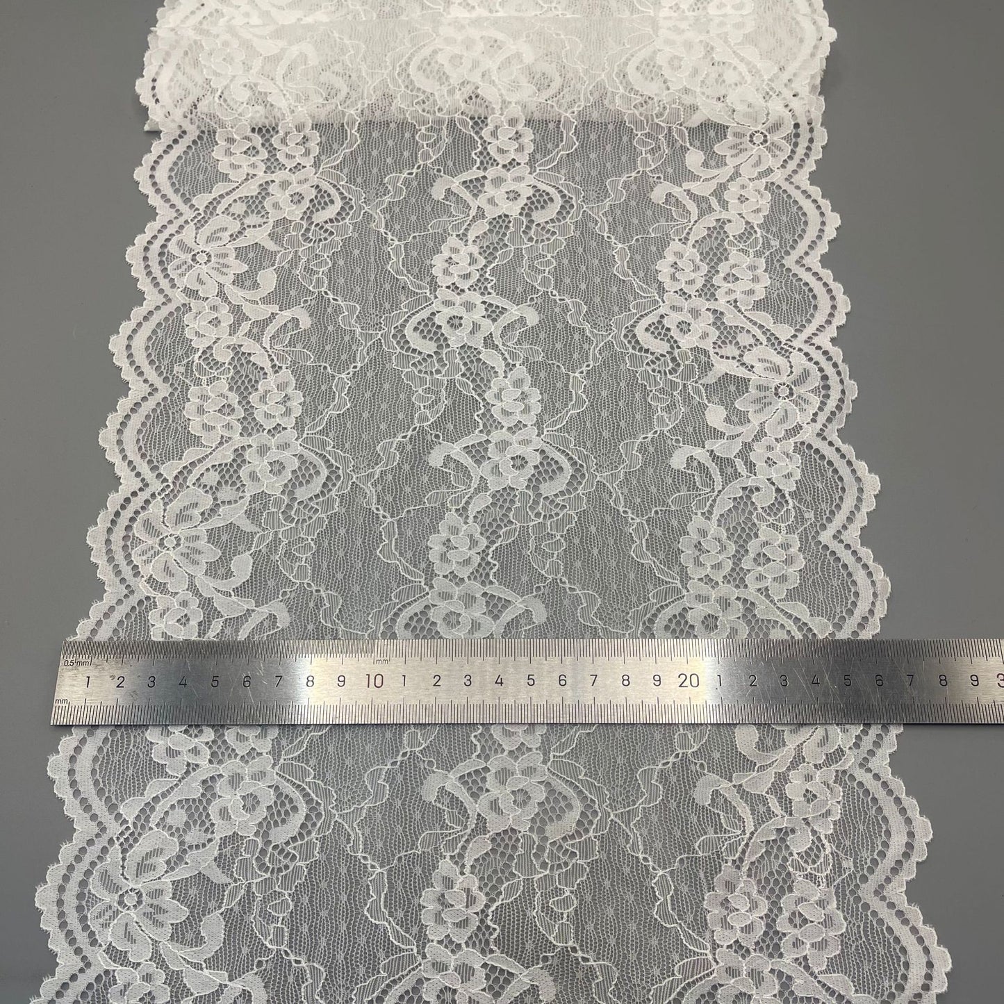 freedombeauty|26CM New Hollow Fabric Eyelash Lace Elastic Mesh DIY Wedding Dress, Gown, Lingerie Lace
