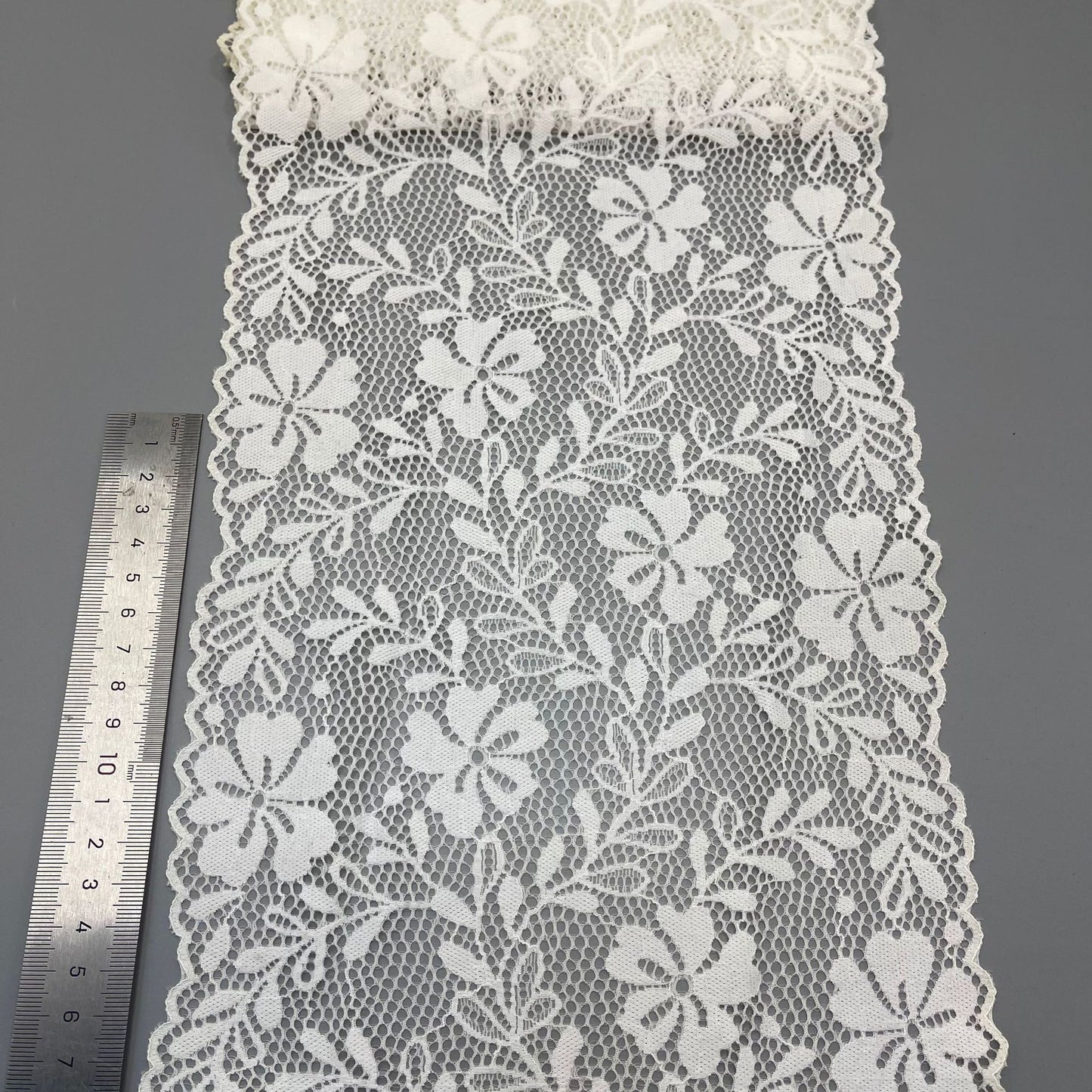 freedombeauty|20CM Wedding Dress Handmade Elastic Lace Trim In Stock