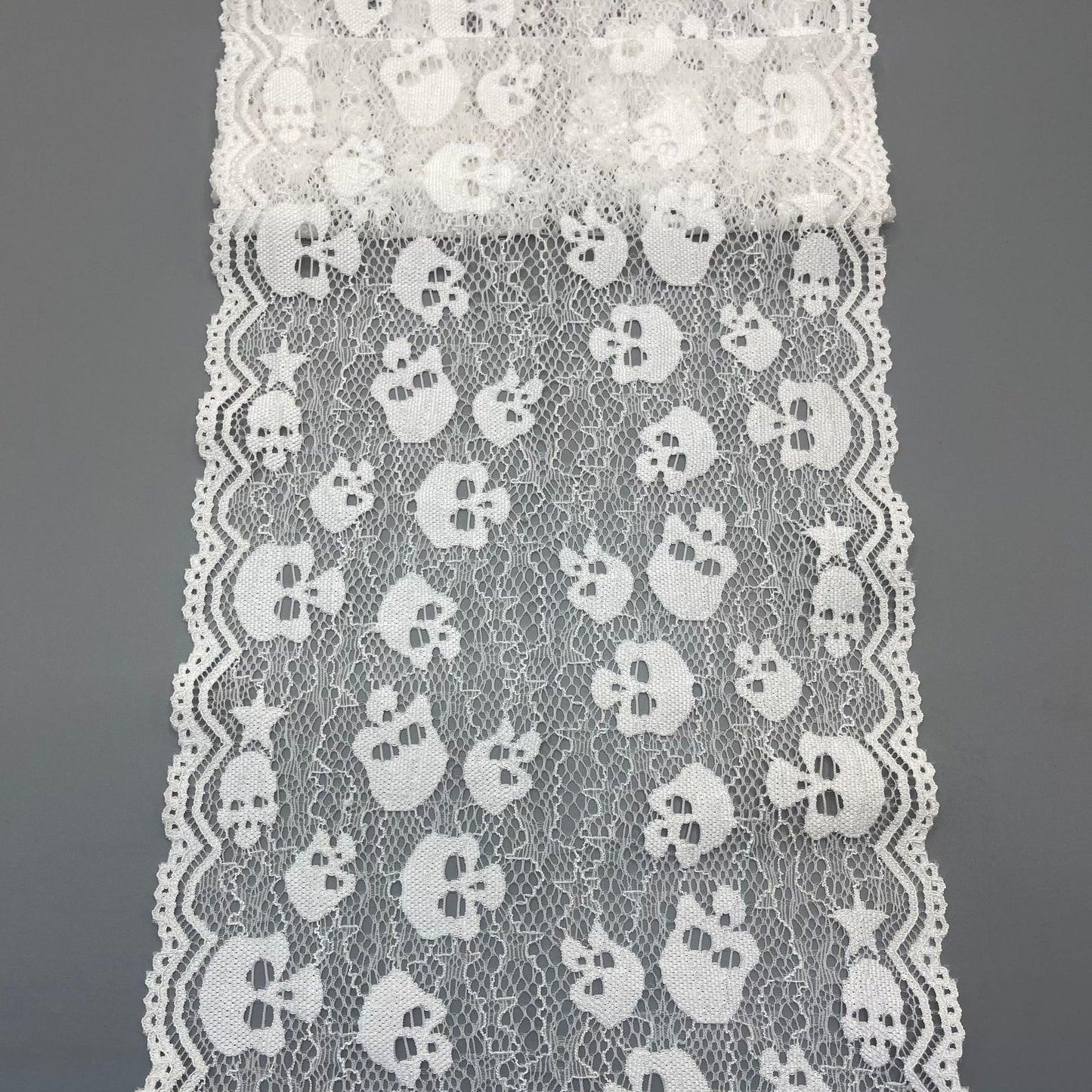 freedombeauty|18CM Wavy Lace Trim for Clothing, Lingerie, Wedding Dress Accessories, DIY Decoration