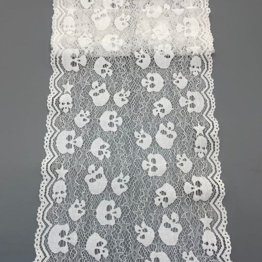 freedombeauty|18CM Wavy Lace Trim for Clothing, Lingerie, Wedding Dress Accessories, DIY Decoration