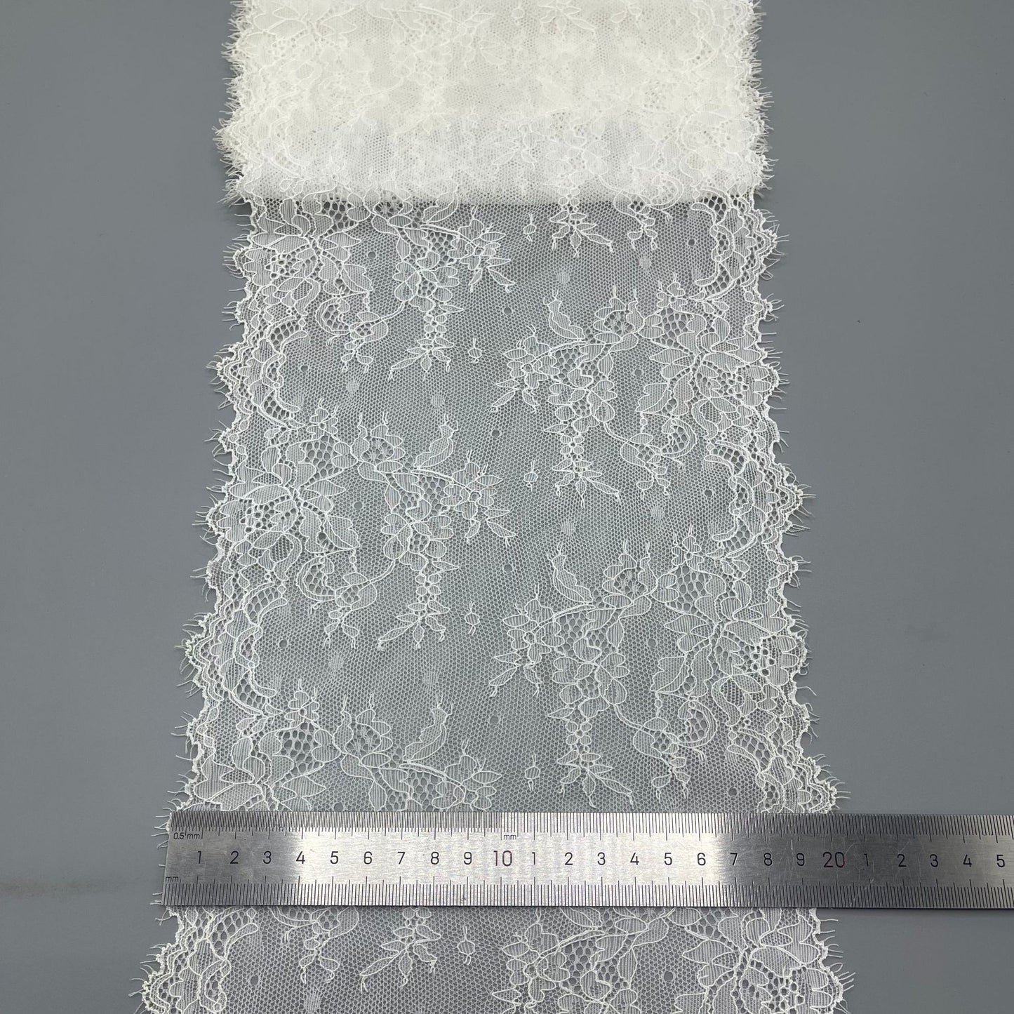 freedombeauty|20CM Elastic Eyelash Nylon Lace Trim Elastic Lace Trim Wedding Dress Lingerie Gloves Socks Accessories