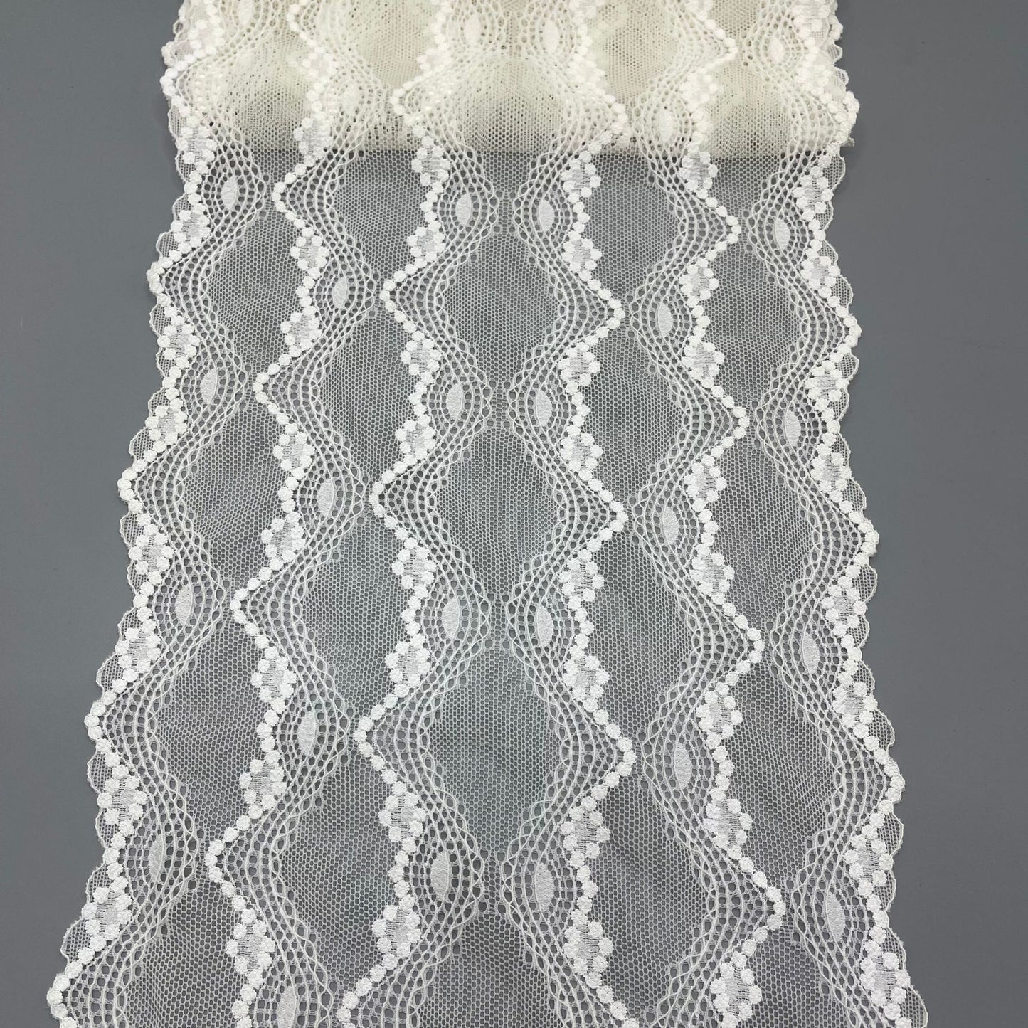 freedombeauty | 23CM Underwear Wedding Dress Accessories White Lace Elastic Hollow Lace Nylon Materials DIY Decoration