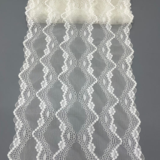 freedombeauty | 23CM Underwear Wedding Dress Accessories White Lace Elastic Hollow Lace Nylon Materials DIY Decoration