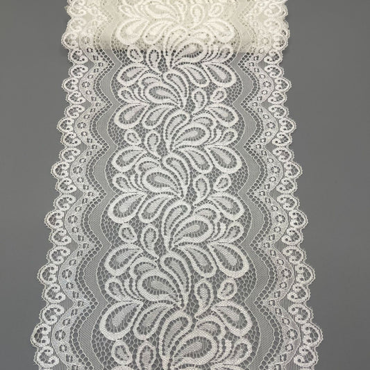 freedombeauty|18CM Multi-color Customizable Nylon Elastic Hollow Lace Trim Handmade Lace