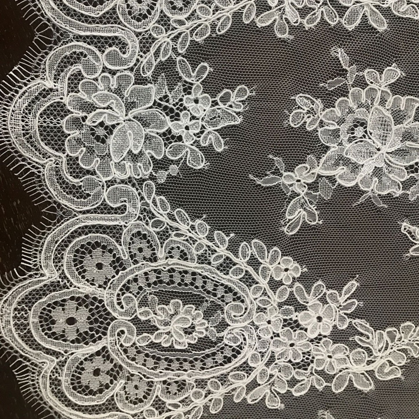 Freedombeauty | in Stock Lace Fabric Wedding Dress Fashion Accessories Eyelash Lace 3 M