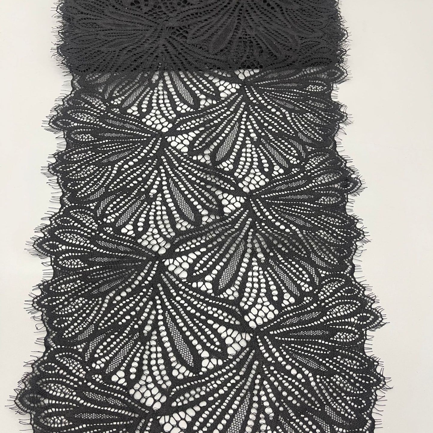 freedombeauty|20CM Elastic Lace Trim Nylon High Stretch Hollow Fabric DIY Wedding Dress, Clothing, Lingerie Accessories