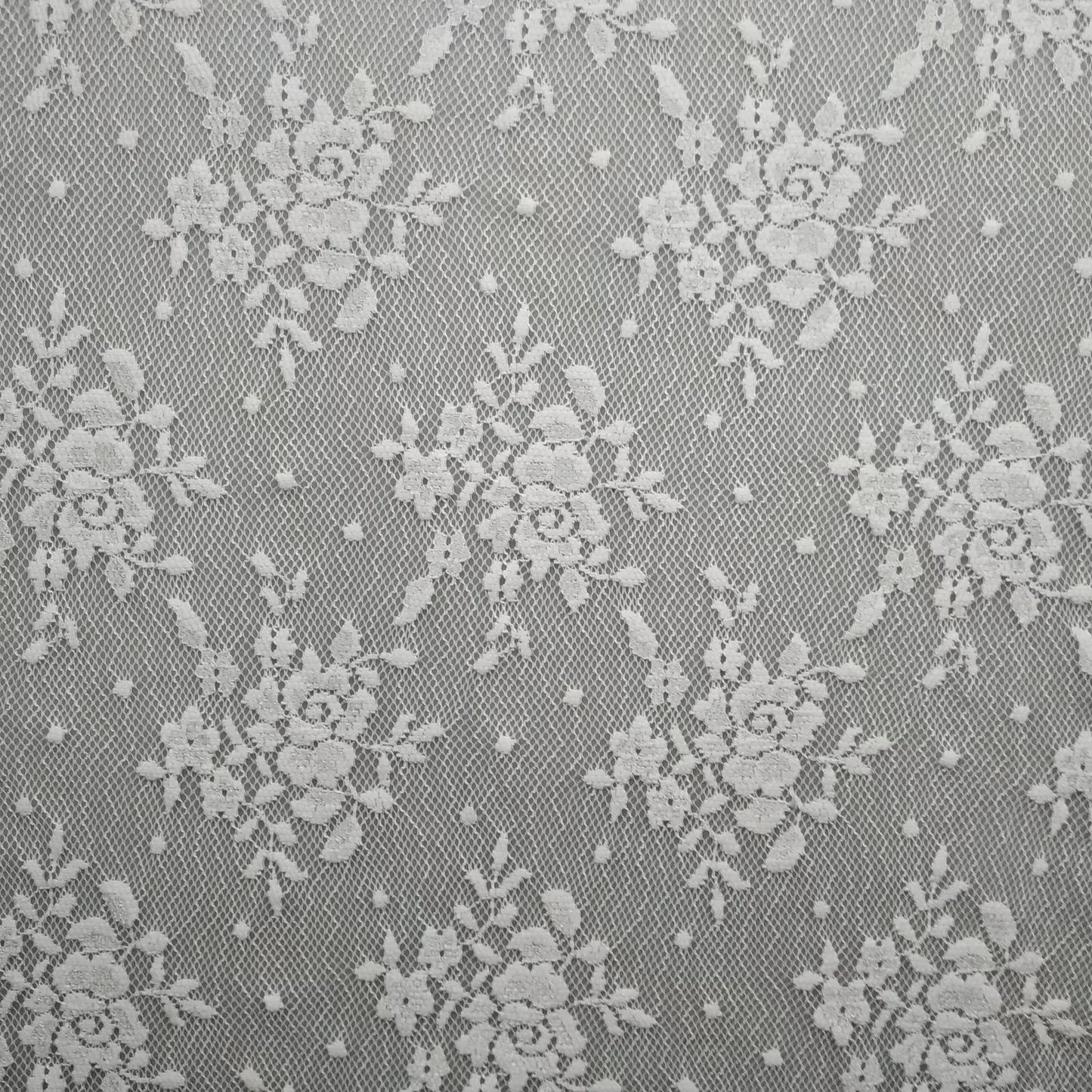 freedombeauty|2024 Hot-Selling Small Floral Dot Lace Fabric for Wedding Dresses, Dresses, Headpieces, Tablecloths, and Hollow-Out Flowers