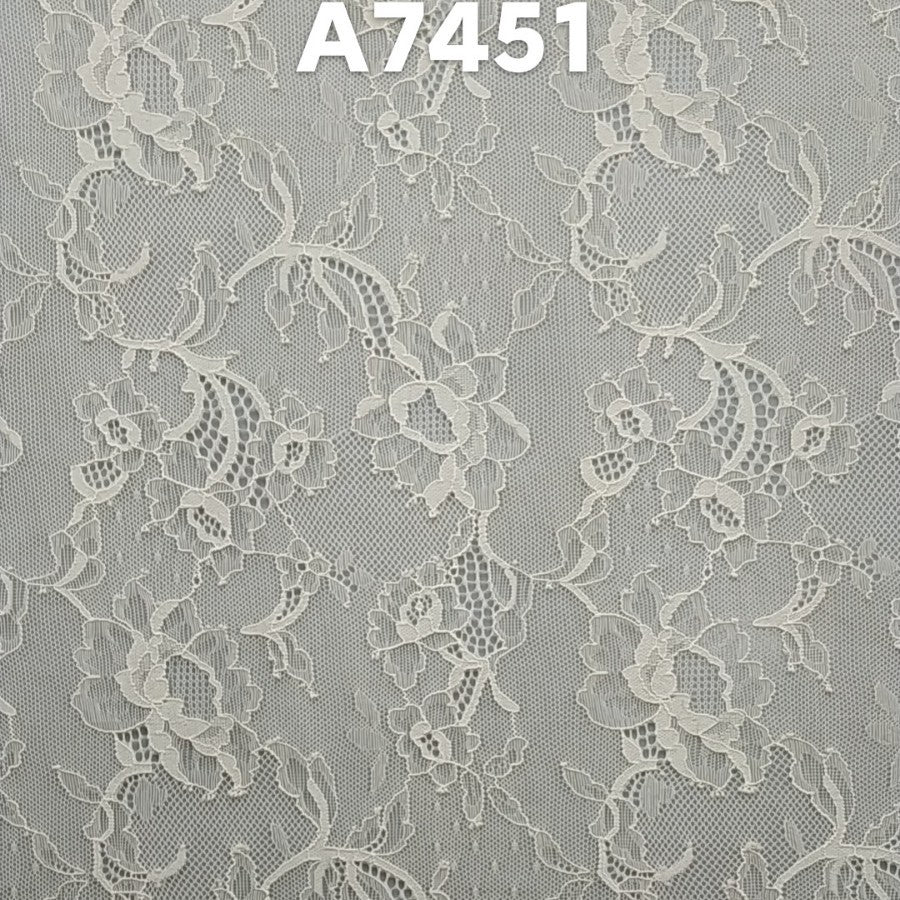 freedombeauty|New Flower New Nylon Lace Fabric Lightweight Soft Skin-friendly Double-sided Stretch Cut Thread Rose Flower Women's Base Layer Underwear