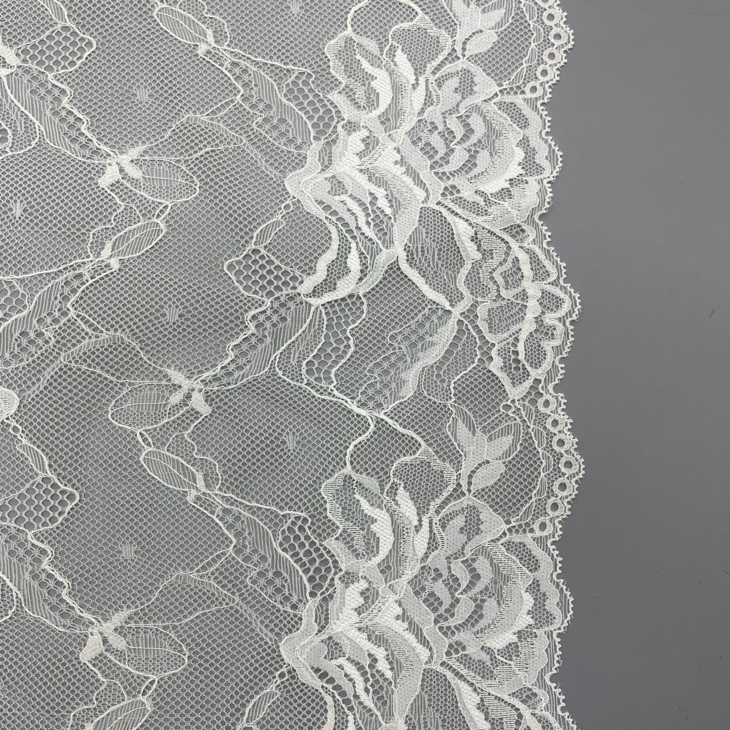 freedombeauty|24CM Double-Sided Small Wave Retro Flowers High Elastic Lace DIY Wedding Dress, Clothing, Lingerie Accessories