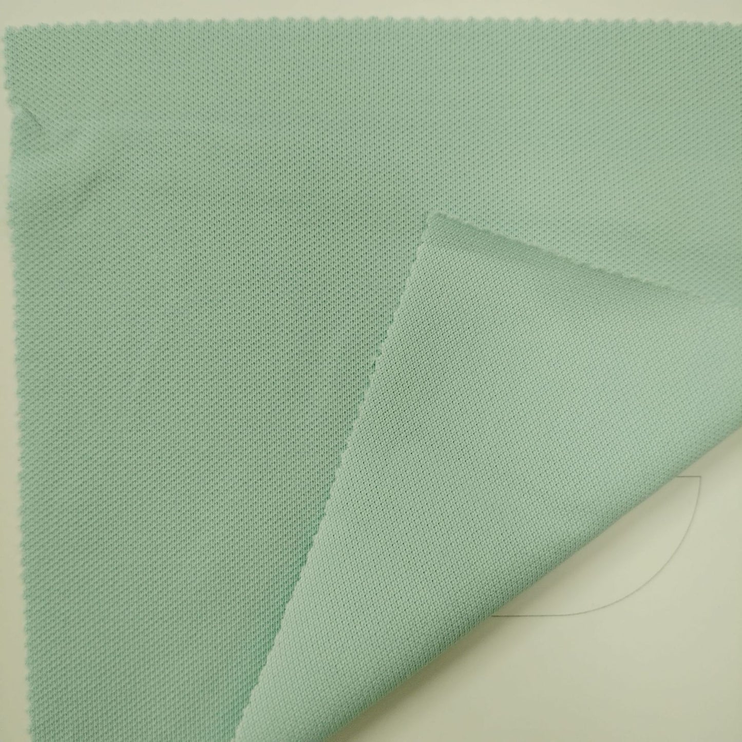 freedombeauty|Classic Cotton Knit Fabric New Mercerized Pique Men's Women's Children's Short Sleeve Vest Dress T-Shirt