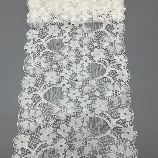 freedombeauty|20ccm Elastic Lace Nylon Lace Trim Handmade Wedding Dress Hot Sale