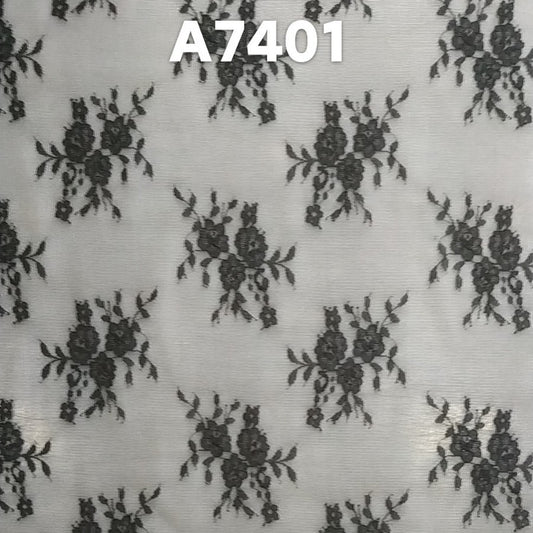 freedombeauty|In Stock 2024 Spring Summer New Nylon Hollow Lace Fabric Fashion Base Women's Clothing Fabric Lace