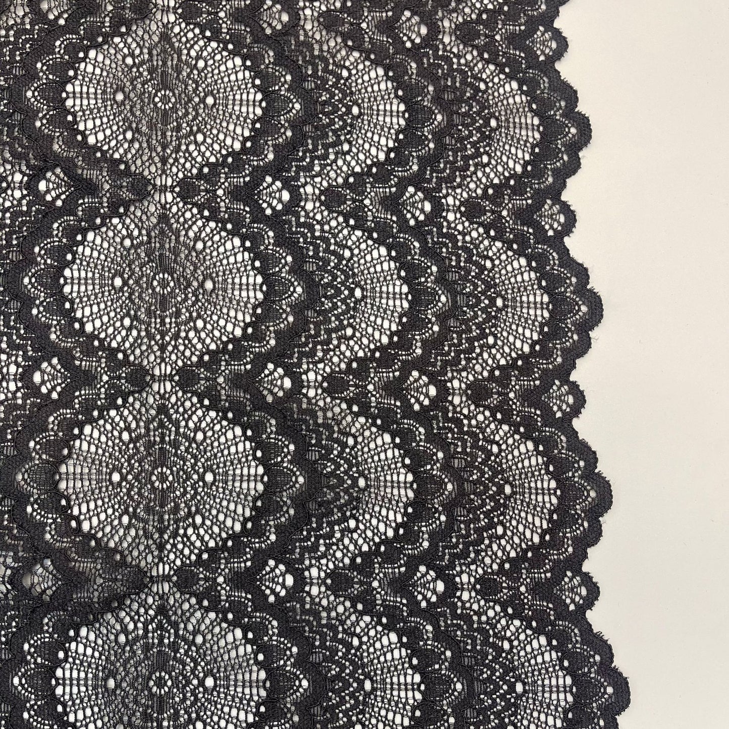 freedombeauty|18CM Elastic Wave Lace Trim Wedding Dress Lingerie Accessories DIY Clothing Decoration