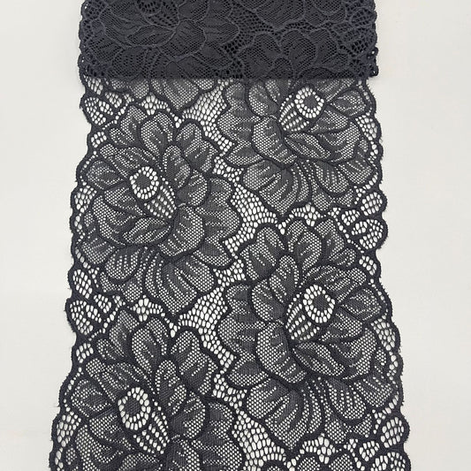 freedombeauty|18CM Lingerie Wedding Dress Accessories High-Quality Nylon Elastic Lace Hollow Trim