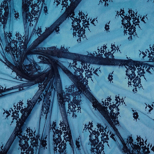 freedombeauty|Nylon Lace Fabric Lightweight Soft Skin-friendly Slightly Stretchy Small Flower Bouquet Women's Base Layer Underwear Lace Fabric