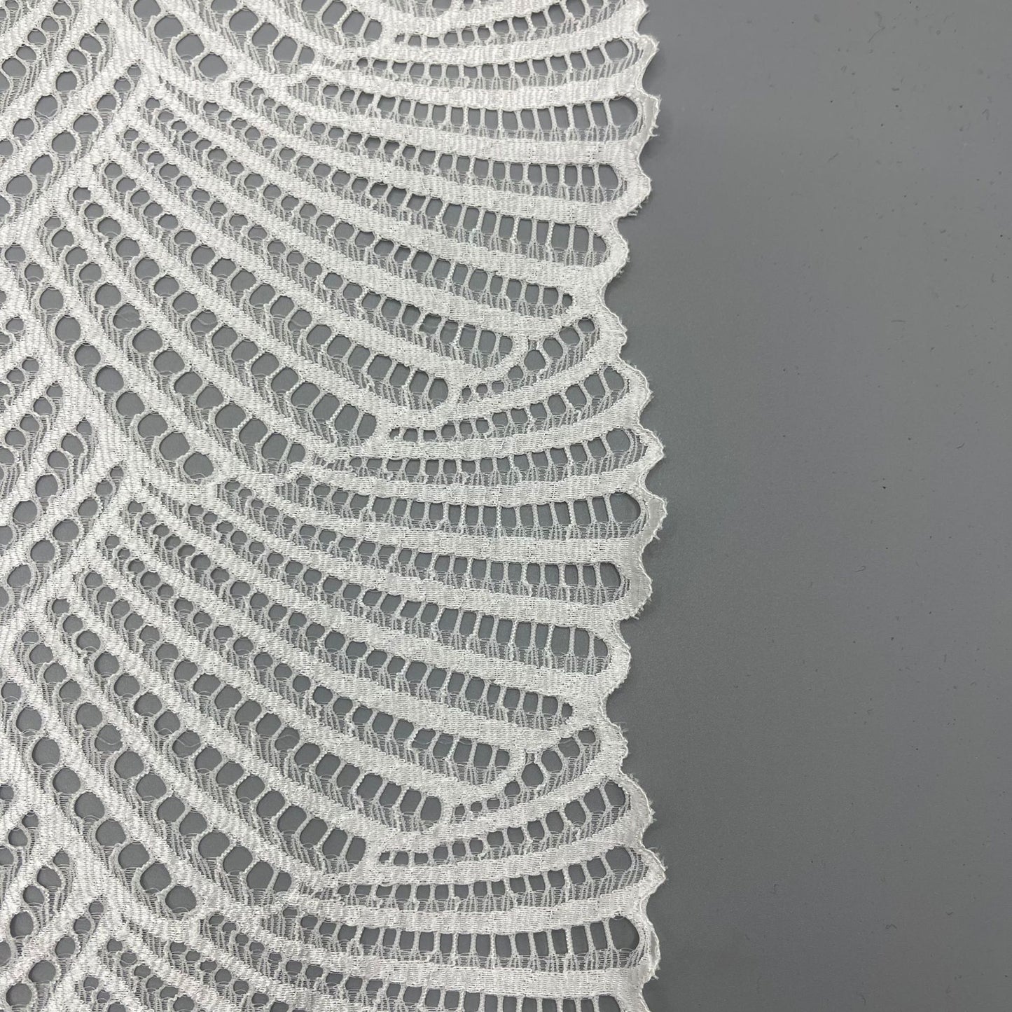 freedombeauty|21CM Exquisite White Nylon Elastic Lace Trim Wedding Dress Handmade Accessories Hollow Design