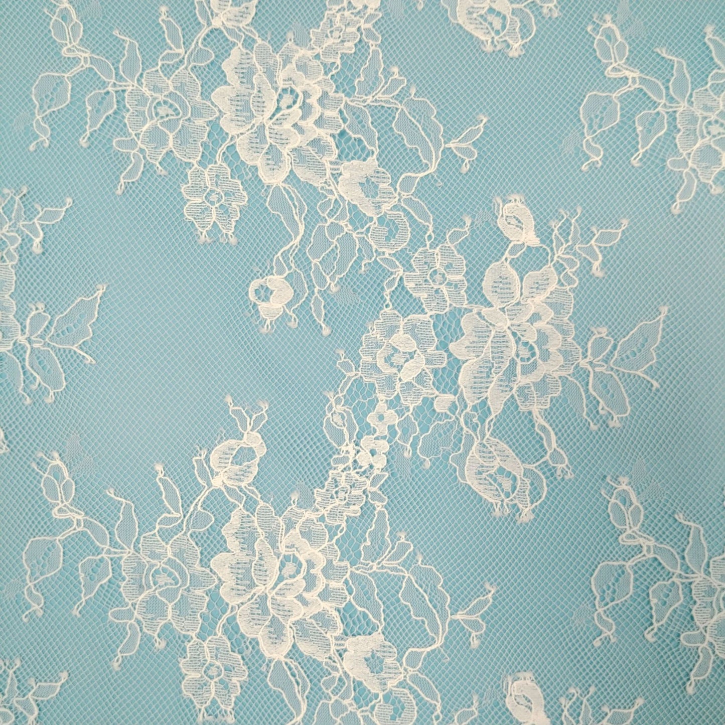 freedombeauty|Nylon Cotton Thread Lace Fabric Dress Clothing Fabric Rose Lace Trim Hollow Mesh Sexy Mesh Fabric