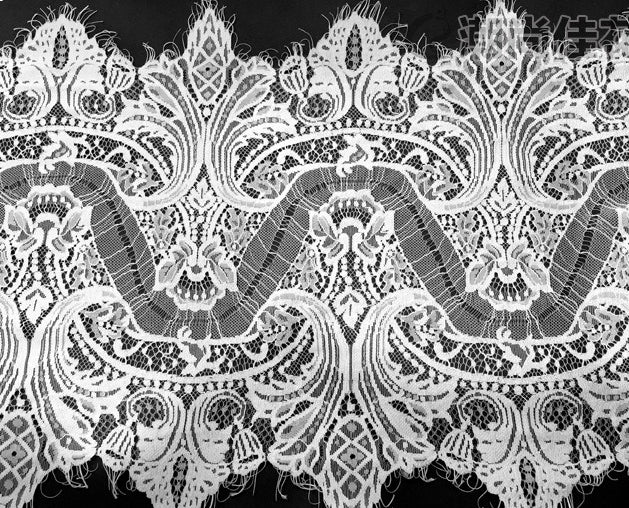 FREEDOMBEAUTY | 34cm nylon silk clothing accessories eyelash lace socks Japanese lace DIY material lace lace