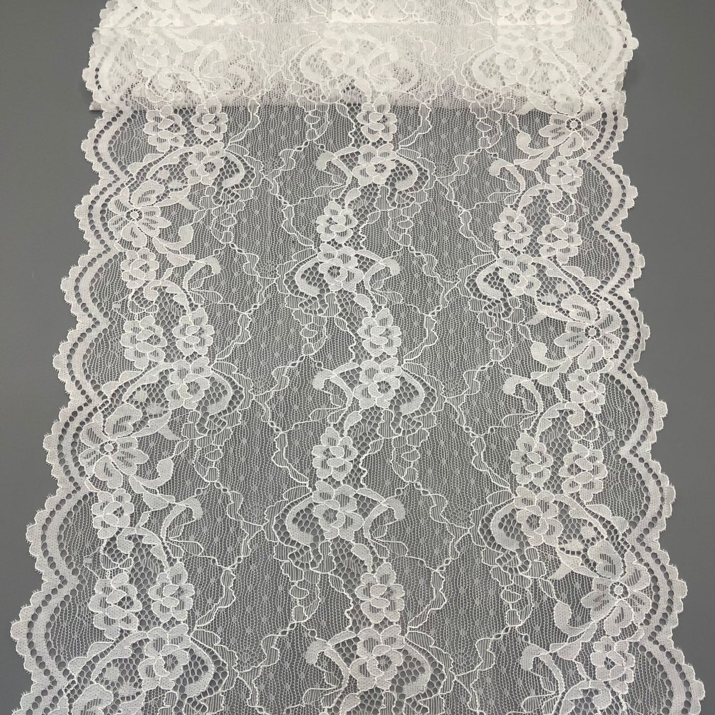 freedombeauty|26CM New Hollow Fabric Eyelash Lace Elastic Mesh DIY Wedding Dress, Gown, Lingerie Lace