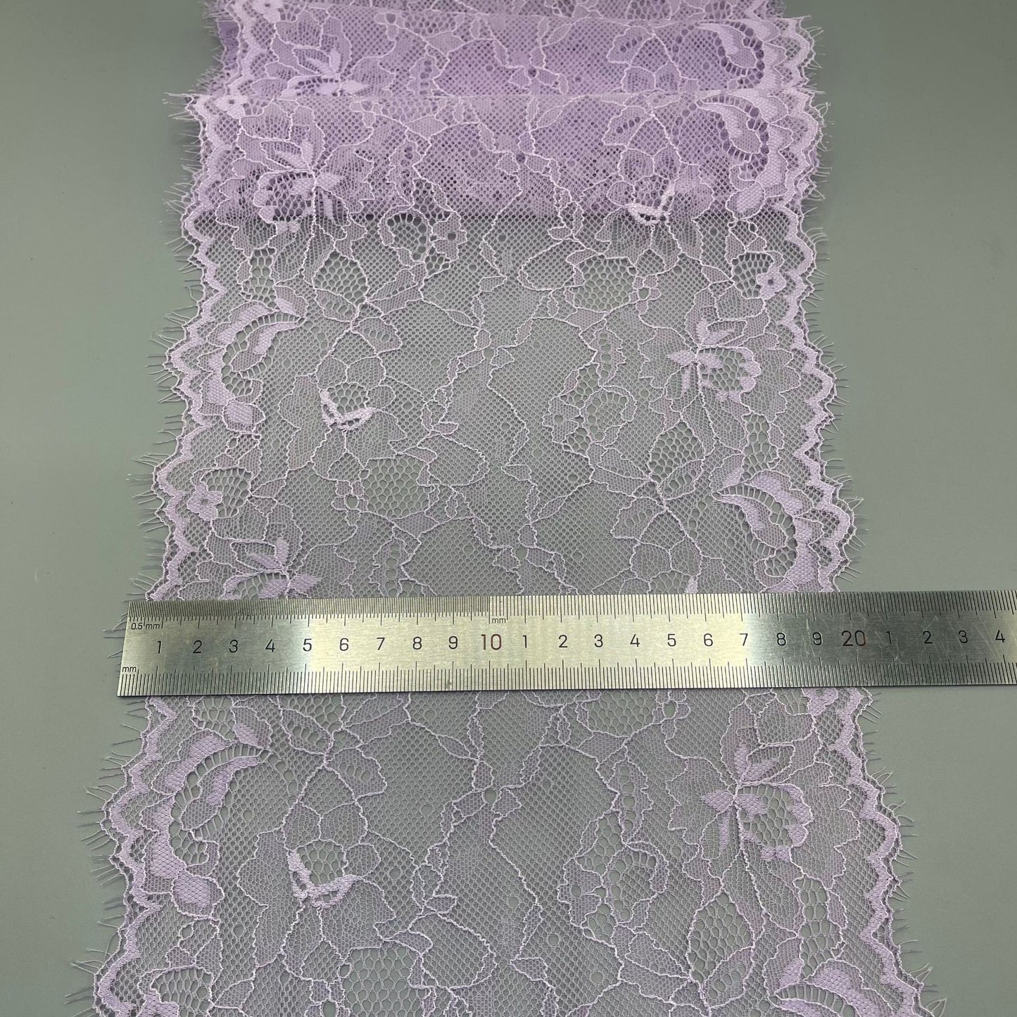 freedombeauty|21cm Eyelash Elastic Underwear DIY Wedding Dress Accessories Nylon White Hollow Lace Trim Design